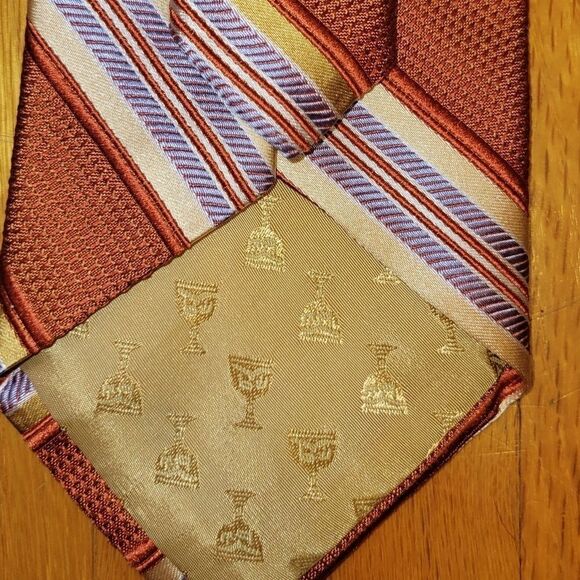 Vintage Dion Italian Silk Tie - Picture 7 of 10